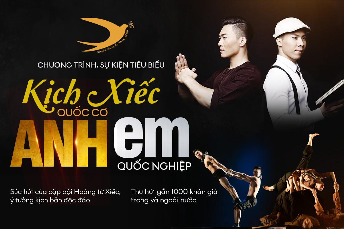 Kịch xiếc “anh em” - Quốc Cơ - Quốc Nghiệp