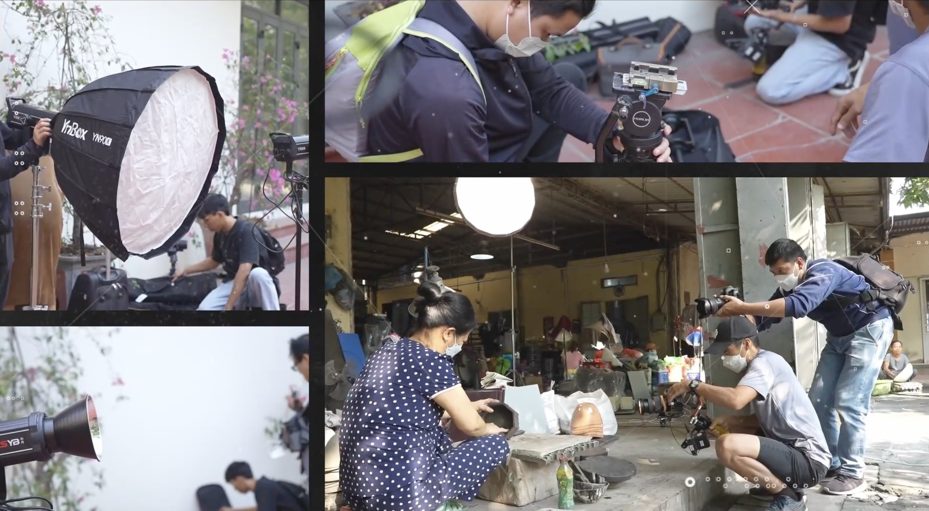 The craft village reportage series is part of the Vietnamese government's craft village conservation project